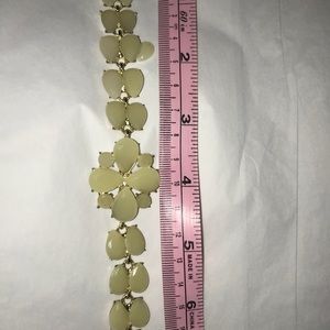 Gorgeous gold and beige bracelet!